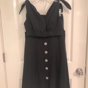 Linen Crop Top and Midi Skirt Set